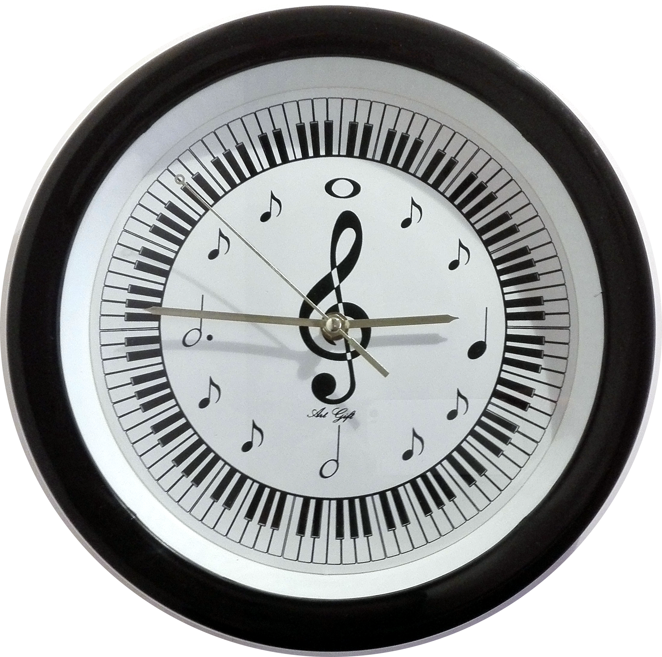 Reloj notas musicales